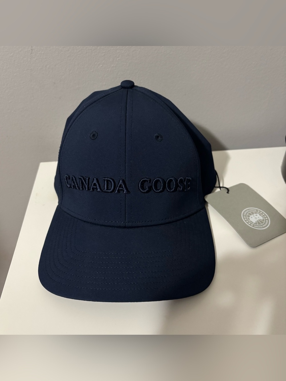 Canada Goose Tech Cap Hat in Atlantic Navy